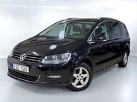 Begagnad VW Sharan 140 HK (102 kW) 2014 Svart Minibuss