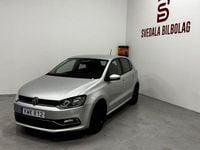 Begagnad VW Polo 90 HK (66 kW) 2016 Silver Halvkombi
