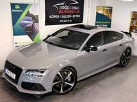Begagnad Audi RS7 Sportback Comfort 561 HK (412 kW) 2014 Grå (svart) Halvkombi