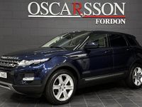 Begagnad Land Rover Range Rover evoque 193 HK (141 kW) 2015 Blå SUV