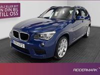 begagnad BMW X1 xDrive20d M Sport HiFi Lights Sensorer Välserv 2014, SUV