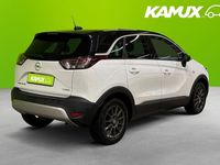 Begagnad Opel Crossland X Dynamic 110 HK (80 kW) 2017 Vit SUV