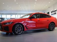 begagnad BMW i4 M50 / Individual Rosso Corsa Supercharged Kolfiber