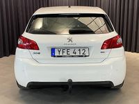 Begagnad Peugeot 308 131 HK (96 kW) 2016 Vit Halvkombi