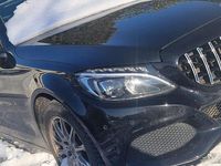 Begagnad Mercedes C220 170 HK (125 kW) 2018 Svart metallic