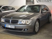 begagnad BMW 740 i Sport line TAKLUCKA GPS SKINN HEMLEVERANS