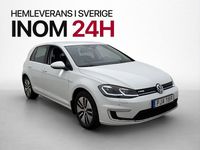 Begagnad VW e-Golf 100 kW (136 HK) 2017 Vit Halvkombi