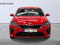 Begagnad Kia Ceed Sportswagon GT-Line 140 HK (102 kW) 2019 Röd Kombi