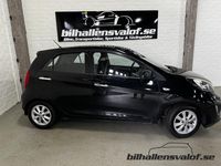 Begagnad Kia Picanto 68 HK (50 kW) 2012 Svart Halvkombi
