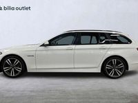 begagnad BMW 520 d xDrive Touring 520 P-sens Drag Rattvärme Farthållare Skinn Handsfree 2015 Vit