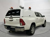 Begagnad Toyota HiLux 150 HK (110 kW) 2018 Vit Pickup