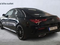 begagnad Mercedes CLA180 7G-DCT AMG Pano|B-kam|Navi|Keyless| 2020 Svart