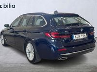 begagnad BMW 530 e xDrive Touring Luxury Line Komfortstol Harman/Kardon Laser 2021 Blå