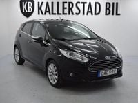 Begagnad Ford Fiesta Titanium 101 HK (74 kW) 2015 Svart Halvkombi