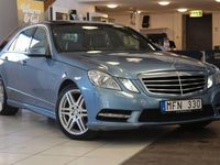 Begagnad Mercedes E220 AMG 170 HK (125 kW) 2011 Blå Sedan