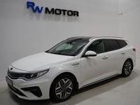 Begagnad Kia Optima 205 HK (150 kW) 2018 Vit Kombi