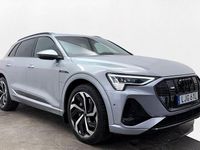 Begagnad Audi e-tron S-Line 300 kW (408 HK) 2021 Silver SUV