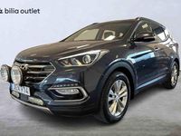 Begagnad Hyundai Santa Fe 200 HK (147 kW) 2016 Blå SUV