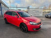 Begagnad VW Golf VI 160 HK (117 kW) 2010 Mörkröd Halvkombi
