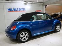 begagnad VW Beetle NewCabriolet 1.6L 1ägare sedan 2011.