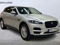 begagnad Jaguar F-Pace 20d AWD Prestige 180hk Navi Meridian Drag Bkam 2018 Grå