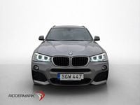 Begagnad BMW X3 Shadowline 190 HK (139 kW) 2017 Grå SUV