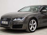 begagnad Audi A7 Sportback 3.0 TDI V6 Quattro Navi 245hk Nyservad