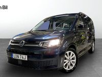 Begagnad VW Caddy Life 114 HK (83 kW) 2022 Blå Minibuss