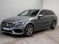 begagnad Mercedes C220 T d AMG Pano D-värme Drag Burmest B-kam