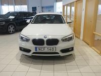 Begagnad BMW 118 Advantage 136 HK (100 kW) 2016 Vit Halvkombi