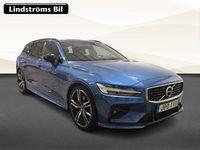 Begagnad Volvo V60 R-Design 314 HK (230 kW) 2018 Blå Kombi