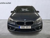 Begagnad BMW 218 Active Tourer Advantage 150 HK (110 kW) 2015 Grå Minibuss