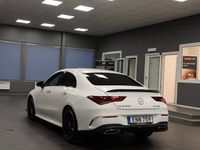 begagnad Mercedes CLA200 7G-DCT AMG Burmester Night package