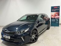 Begagnad Kia Optima GT-Line 141 HK (103 kW) 2017 Blå Kombi