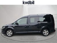Begagnad VW Caddy Maxi Life Life 150 HK (110 kW) 2018 Svart Minibuss