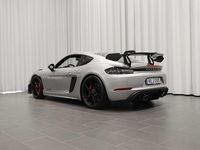 Begagnad Porsche 718 Cayman GT4 501 HK (368 kW) 2022 Silver Sportkupé