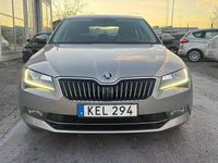 Begagnad Skoda Superb Style 150 HK (110 kW) 2015 Ljusbrun Halvkombi