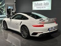 begagnad Porsche 911 Turbo PDK Sport Chrono Bose Glastak 540hk