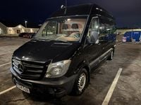 Begagnad Mercedes Sprinter 163 HK (119 kW) 2014 Svart metallic Van