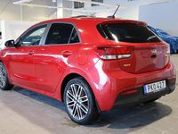 Begagnad Kia Rio Advance 84 HK (61 kW) 2017 Röd (signal red metallic) Halvkombi