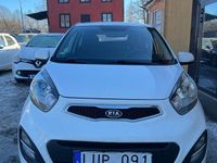 Begagnad Kia Picanto Comfort 86 HK (63 kW) 2011 Vit Halvkombi