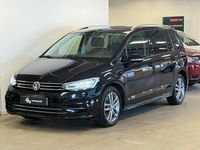 Begagnad VW Touran 150 HK (110 kW) 2017 Svart Minibuss