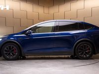 begagnad Tesla Model X Plaid Uppgr. Autopilot BlueMetallic 2023, SUV