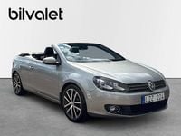 Begagnad VW Golf Cabriolet 160 HK (117 kW) 2011 Silver Cab