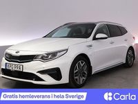 Begagnad Kia Optima Hybrid Sport 2020 Vit Sedan