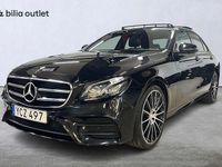 Begagnad Mercedes E220 AMG 194 HK (142 kW) 2016 Svart Sedan