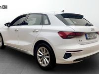 Begagnad Audi A3 Sportback Proline 150 HK (110 kW) 2022 Vit Halvkombi