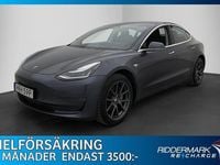 Begagnad Tesla Model 3 Standard Range Plus 189 kW (258 HK) 2019 Grå Sedan