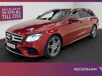 begagnad Mercedes E220 E220 Benzd 4M AMG Pano Värmare Wide 360° Drag 2019, Kombi