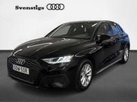 Begagnad Audi A3 Proline 150 HK (110 kW) 2023 Brilliantsvart Sedan